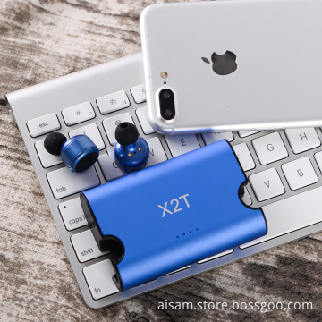 Tws Wireless Earphones With Charging Box Stereo Headset